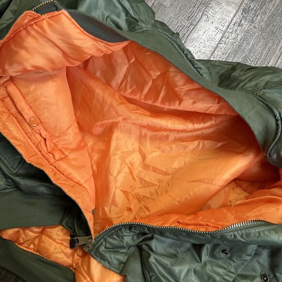 Vintage MA-1 USAF Flight Jacket Size 2XL - Picture 5 of 8